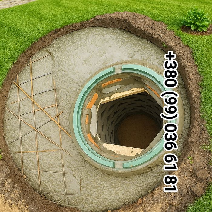 Сливные ямы под ключ! Канализация,под ключ  Отстойники‼️Дніпро Днепр