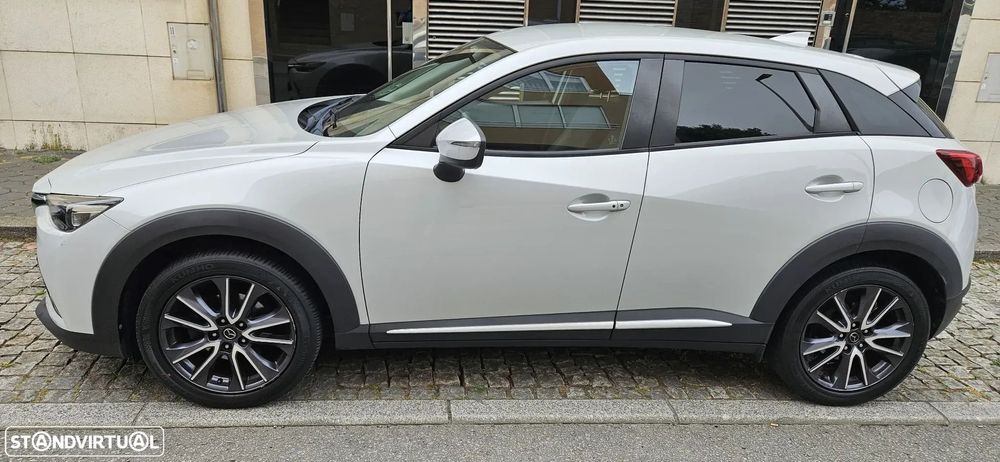 Mazda CX-3 1.5 Sky.Excellence HT Leather White Navi