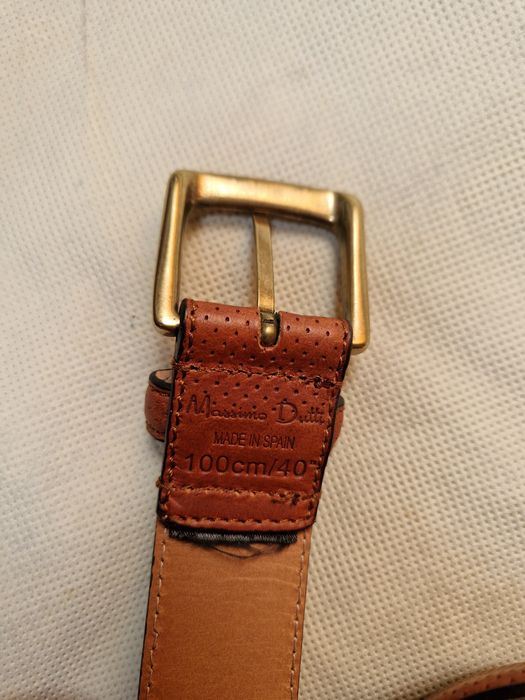Cinto Massimo Dutti castanho