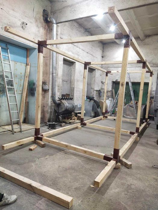 Розбірний модульний каркас