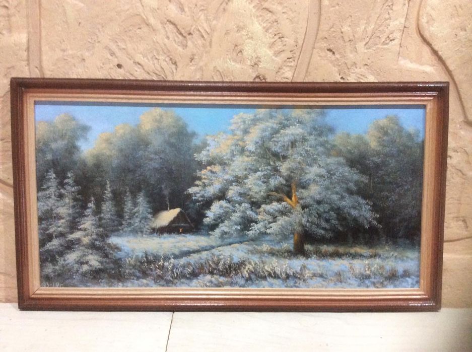 Картина в рамці Зимовий пейзаж