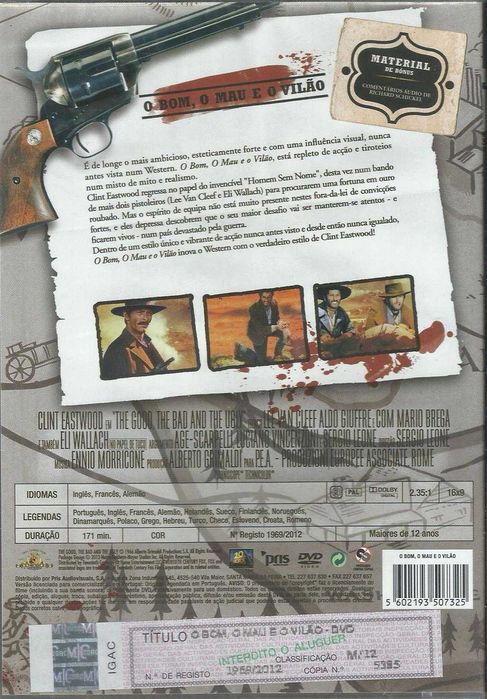 The Good, the Bad and the Ugly (Western Collection) (New) (1966)64297542230146121