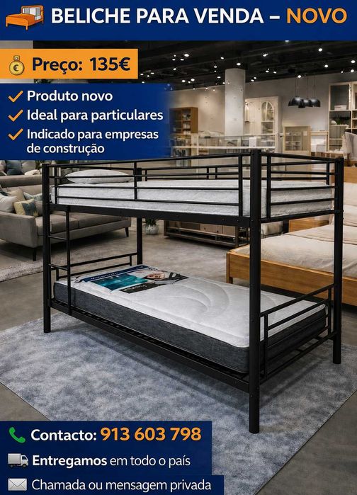 Liquidamos beliches RESISTENTES  entrega gratis paga na casa