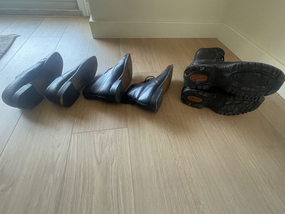Botas cerimonia  colegio militar T44