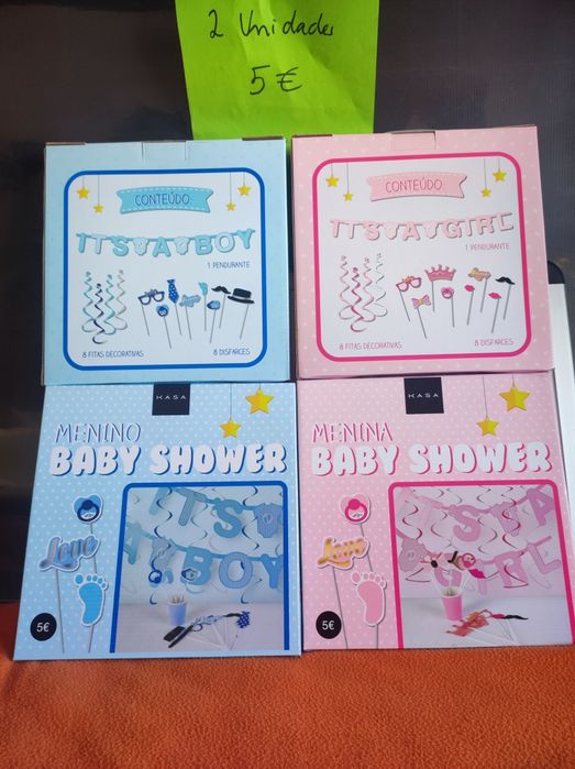 Pack de 2 Conjuntos para Baby Shower