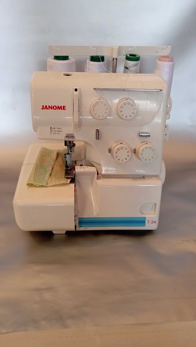 Оверлок JANOME T34 на 4 нитки