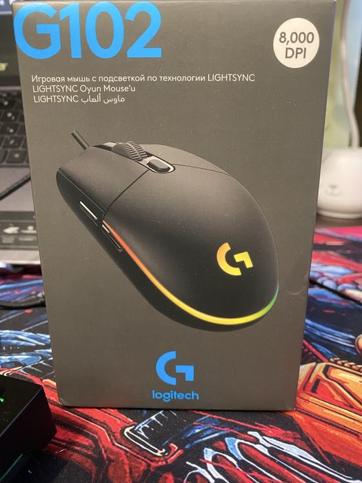 Миша logitech g102 LIGHTSYNC