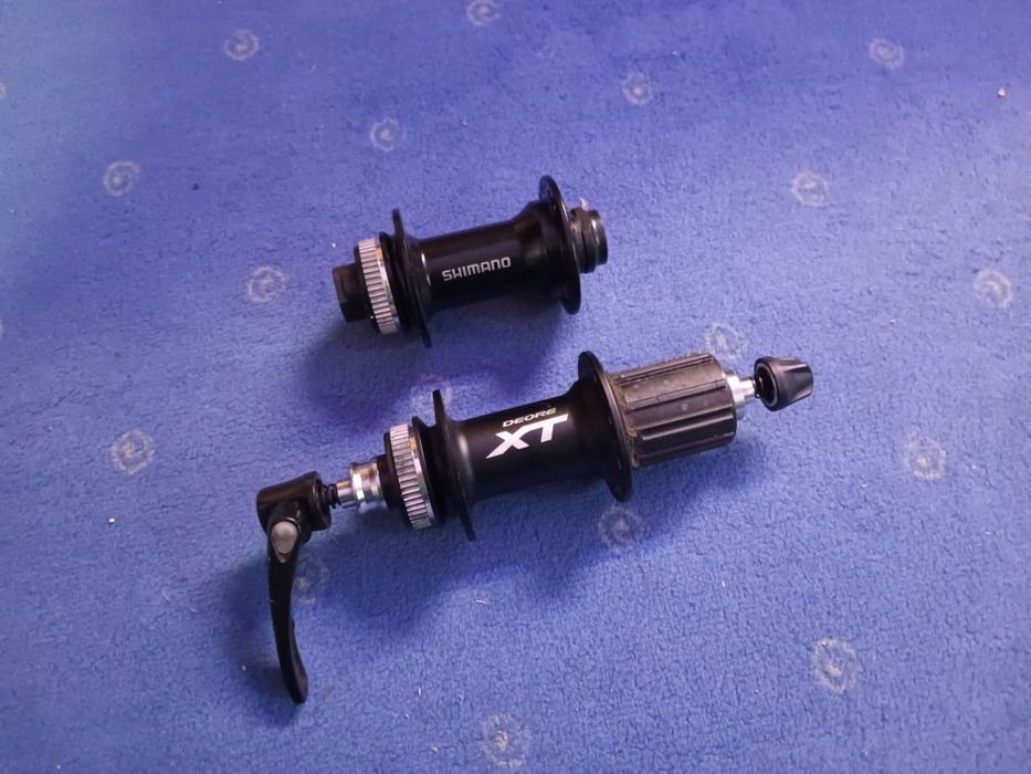Komplet piast Shimano 135xQR 15x100mm 36otw