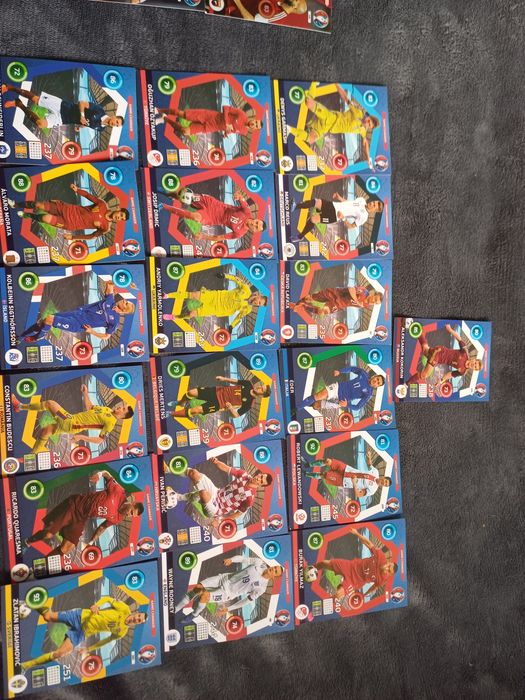 Karty piłkarskie euro 2016 Panini sprzedaż na sztuki