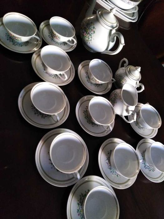 Louça Vista Alegre , conjunto de chá