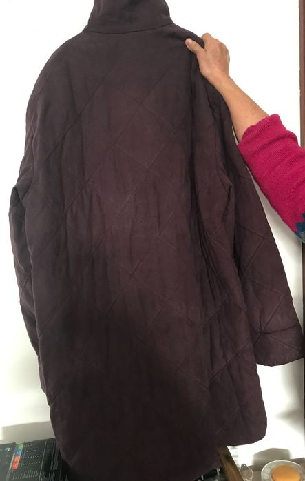 Casaco Comprido Quentinho Bordeaux XXL