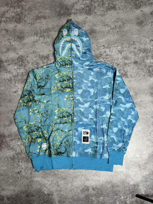 Зіп-худі BAPE x Van Gogh | зіпка Бейп х Ван гог