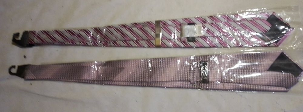 Галстуки от модных брендов.