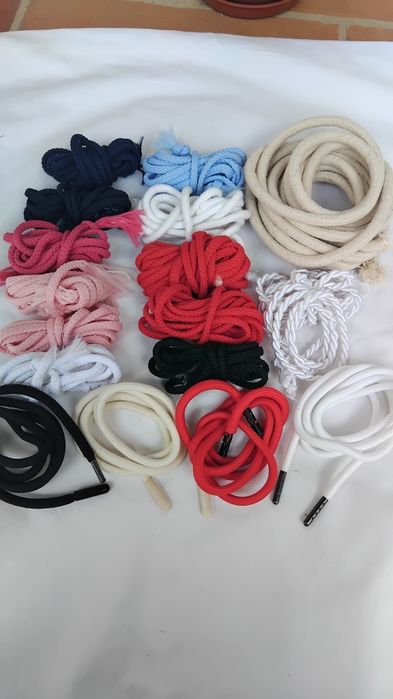 Cordões de algodão para costura e artesanato