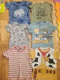 koszulki dla chłopca zestaw