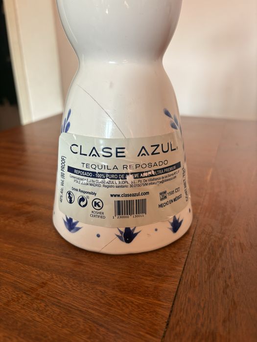 Garrafa Clase Azul Tequila Reposado