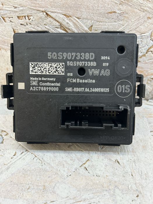 Moduł świateł Seat leon IV 4 5fa 2020- 5QS907338D sterownik regulacji gateway audi skoda