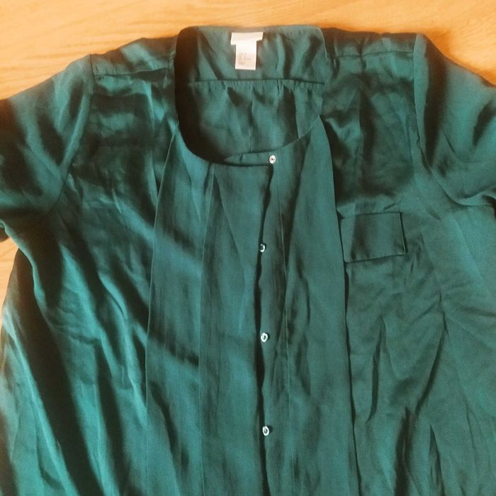 Koszula bluzka na guziki H&M 40