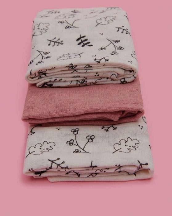 Набір пелюшок 3 шт Sinsay муслінові муслін пеленки муслин