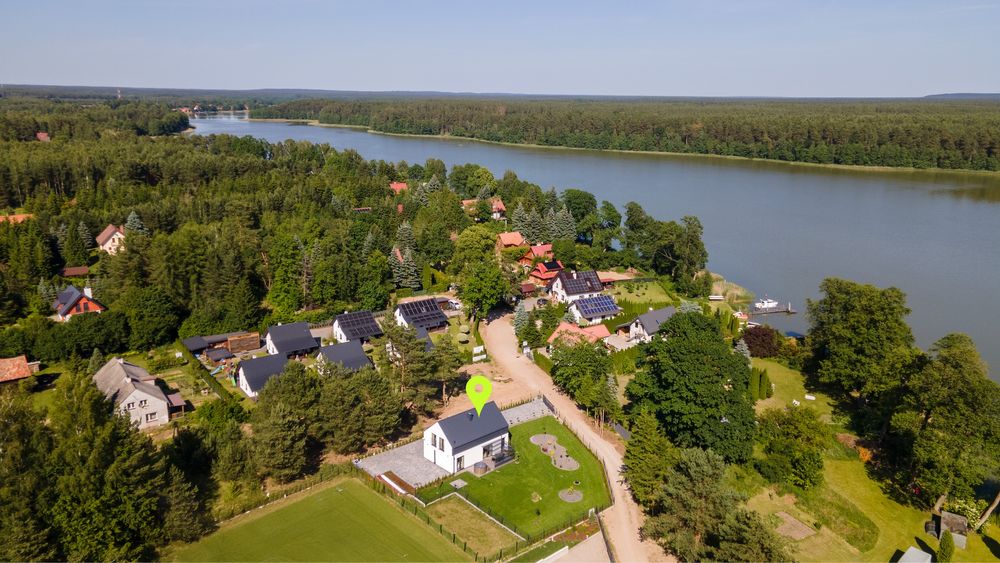Dom nad jeziorem Omulew