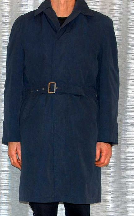 Płaszcz trencz męski z podpinką, SZPO im. Lewartowskiego PRL lata 70