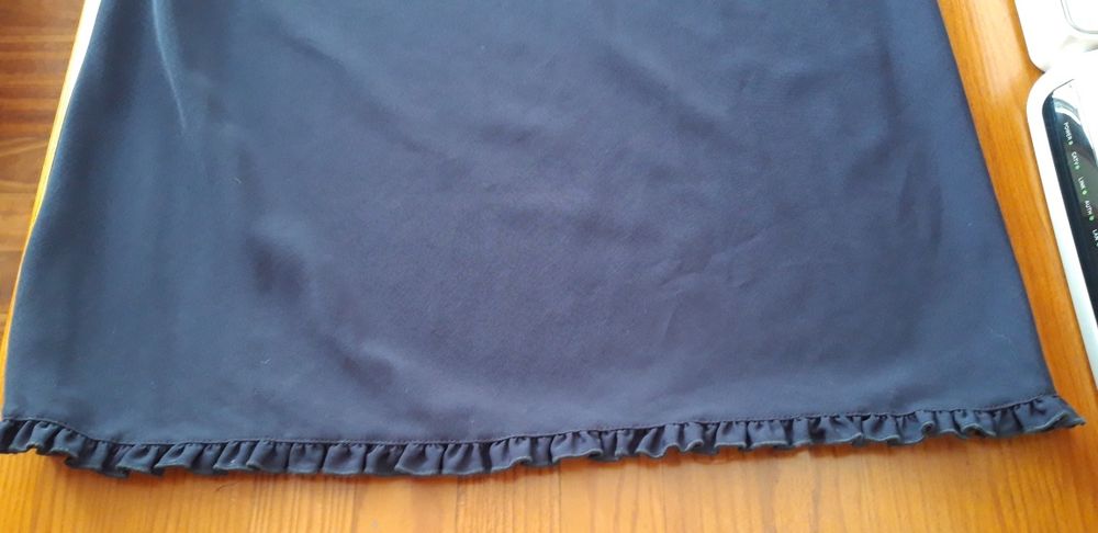 Vestido azul marinho de alças (Tamanho 44/L)