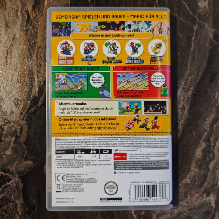 Super Mario Maker 2 Nintendo Switch