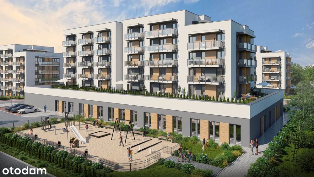 Przemyślany układ | 3 pokoje | Duży balkon