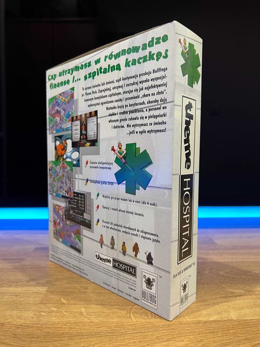Theme Hospital (PC PL 1997) BIG BOX polskie wydanie IPS