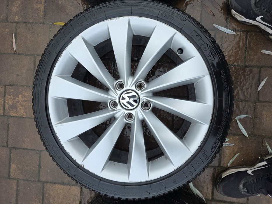 Koła Felgi Aluminiowe 18" Zimowe VW Passat CC Scirocco Interlagos 8J