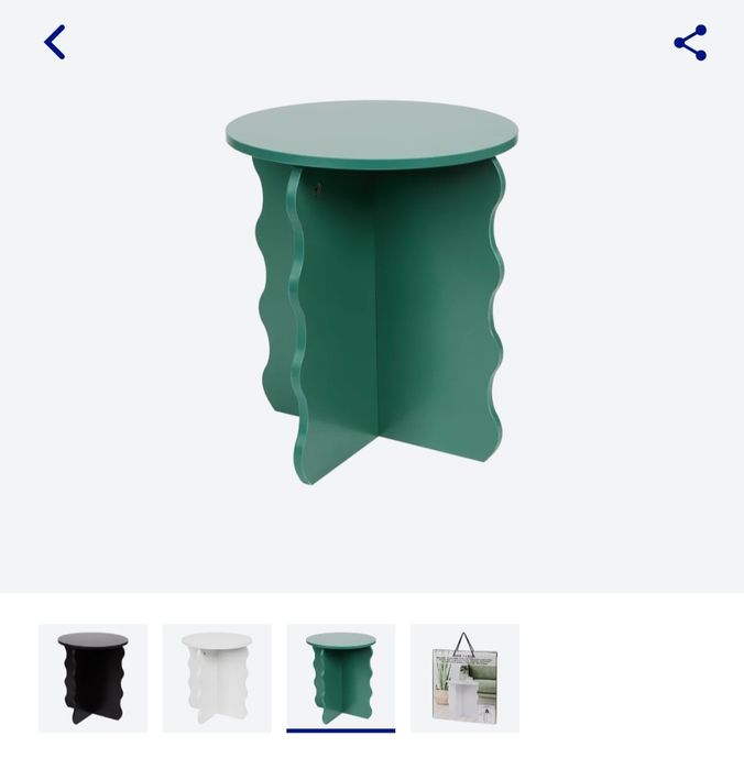 Mesa de apoio minimalista