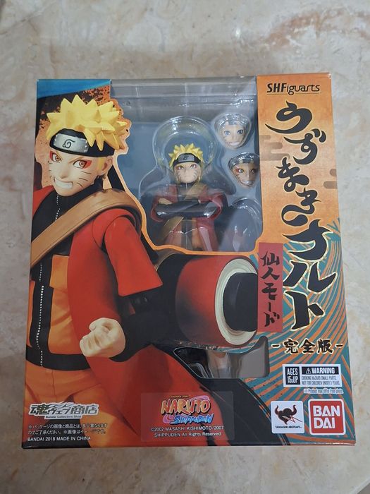 Naruto S.H. Figuarts - varias figuras vendo a solo
