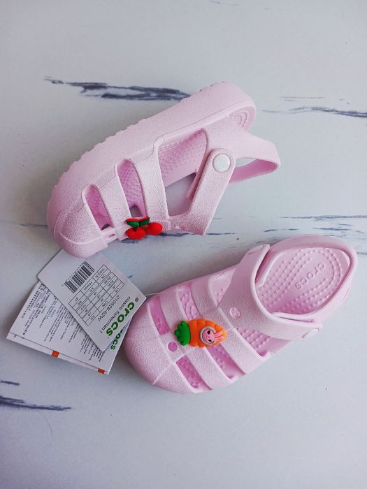 C8(24-25) ,C9(25-26) С10(26-27)   Босоніжки, сандалі CROCS з  Джибітсами