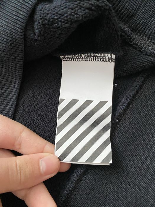 Худі офф вайт/Off-White Unfinished Arrows Hoodie Black возможен торг