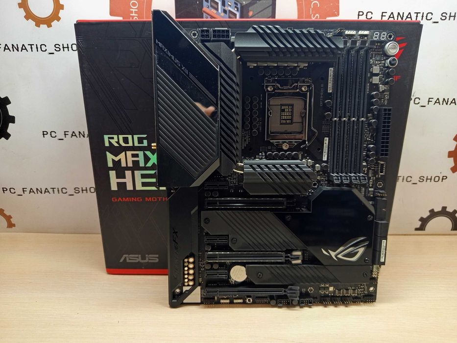 Материнська плата Asus ROG Maximus XII Hero (Wi-Fi) (s1200, Intel Z490, PCI-Ex16)