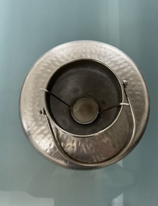 Queima velas em metal decorativo lindissimo!