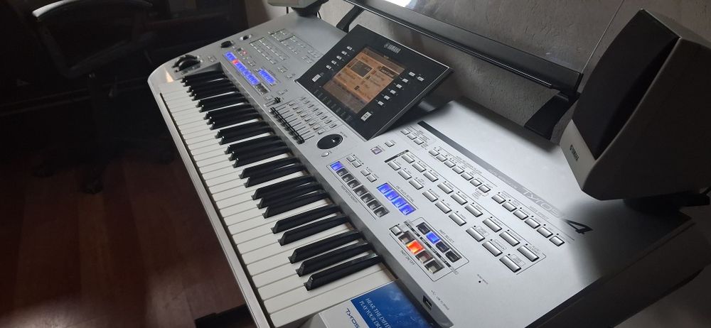 Yamaha tyros 4 case głośniki, stan bdb midi style