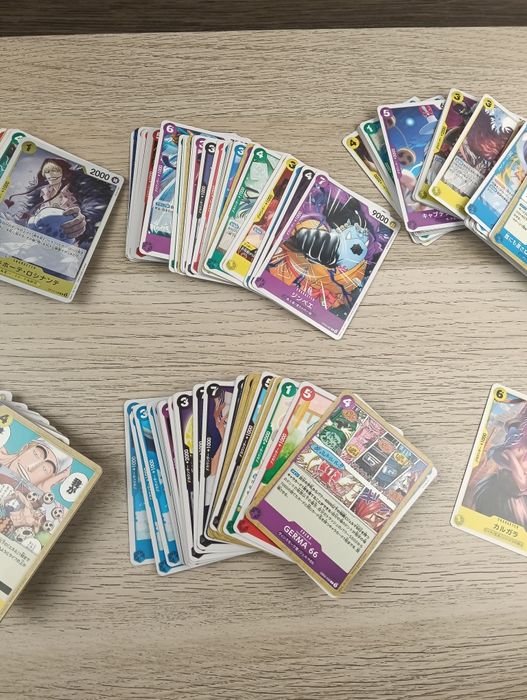 Lote 237 Cartas One Piece Japonesas