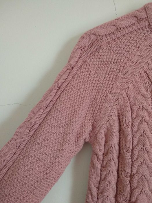 Camisola de malha Rosa Velho Stradivarius - S