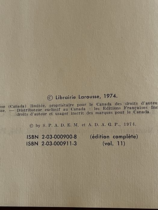 Enciclopédia Larousse, em francês