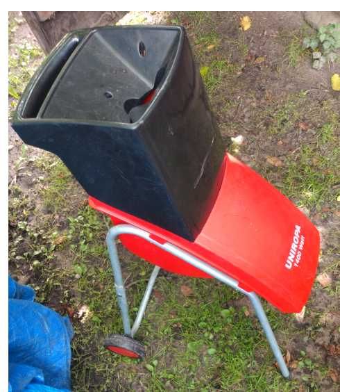 rębak do drewna, rozdrabniacz UNIROPA 1400 W