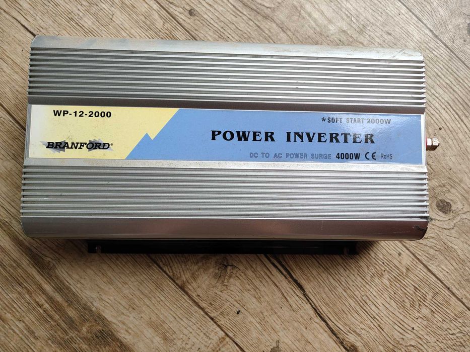 Przetwornica BRANFORD 2000 W 12 V do 230 V