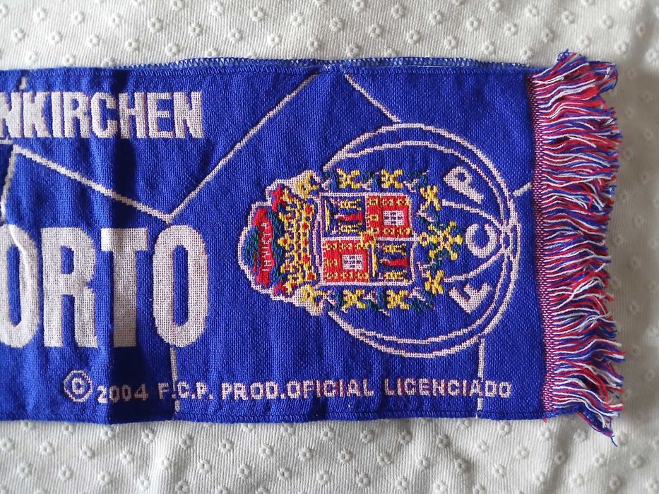 Cachecol A.S.Monaco/F.C.Porto Final 26/05/2004 em Gelsenkirchen