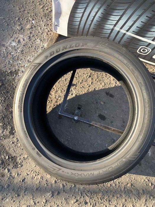 Шини  пара 245/45 R19 Dunlop літо 2021р 6,4мм
