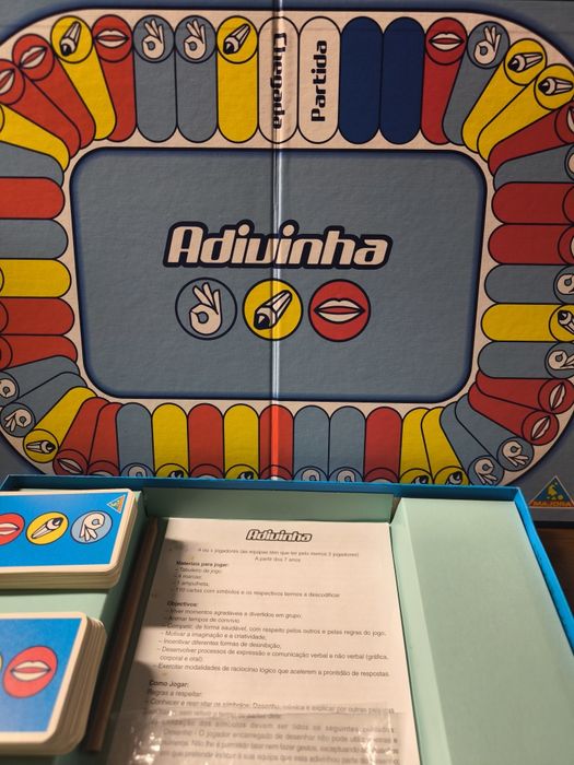 Jogo Adivinha O Que Faço Com...
Jogo de tabuleiro Adivinha O Que Faço