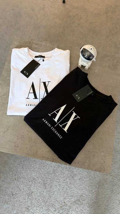 Чоловіча мужская футболка Armani Exchange  White