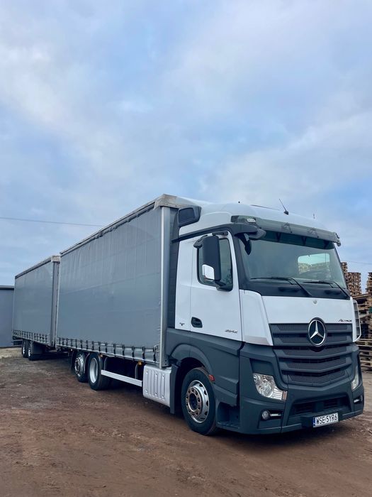 Mercedes Actros mp4 2542 Euro6 Tandem Bardzo Zadbany*Od Właściciela