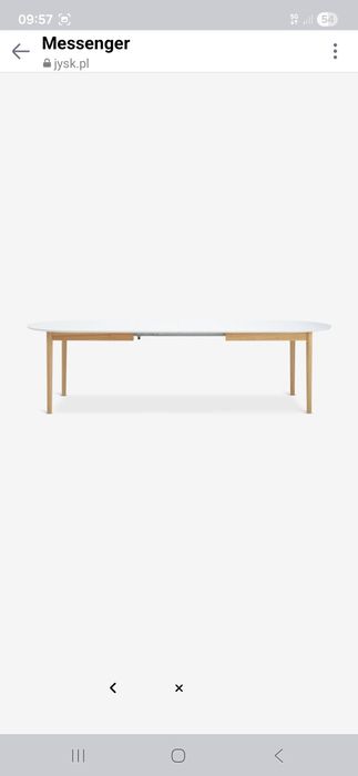 Stół rozkladany  100x200/280