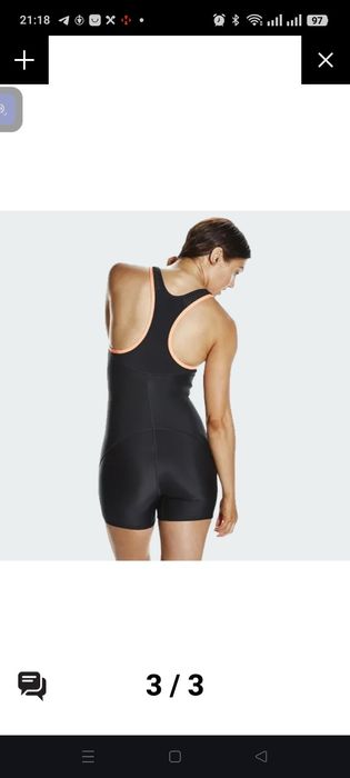 Купальник суцільний Speedo.