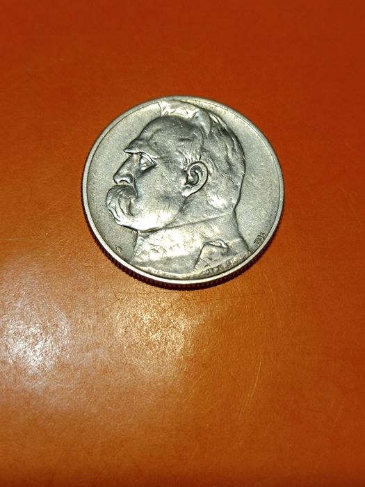 5 Złotych Piłsudski 1934/Orzeł Strzelecki/II RP/Srebro
